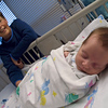 CSPics > 01-27-07

Grandma trying to tickle a smile out of half-asleep baby Anderson.

And she gets one - http://cspics.smugmug.com/photos/125850878-L.jpg

 - My grandson, Anderson has been in the hospital for a week now.  At 6 weeks old, he contracted RSV & Pneumonia.  He was struggling for a few days but finally he's starting to beat this nasty bug.  Today they took him off oxygen but he's still getting pretty potent medications in his IV & nebulizer.  Suprisingly he is pretty happy and looks just fine.  But he still has the cough and a little wheezing.  Here's one more shot:  http://cspics.smugmug.com/photos/125850948-L.jpg
 - Keep him in your thoughts and prayers . . .